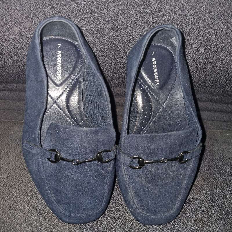 Navy Woolworths Flats - Size 7 - Never worn