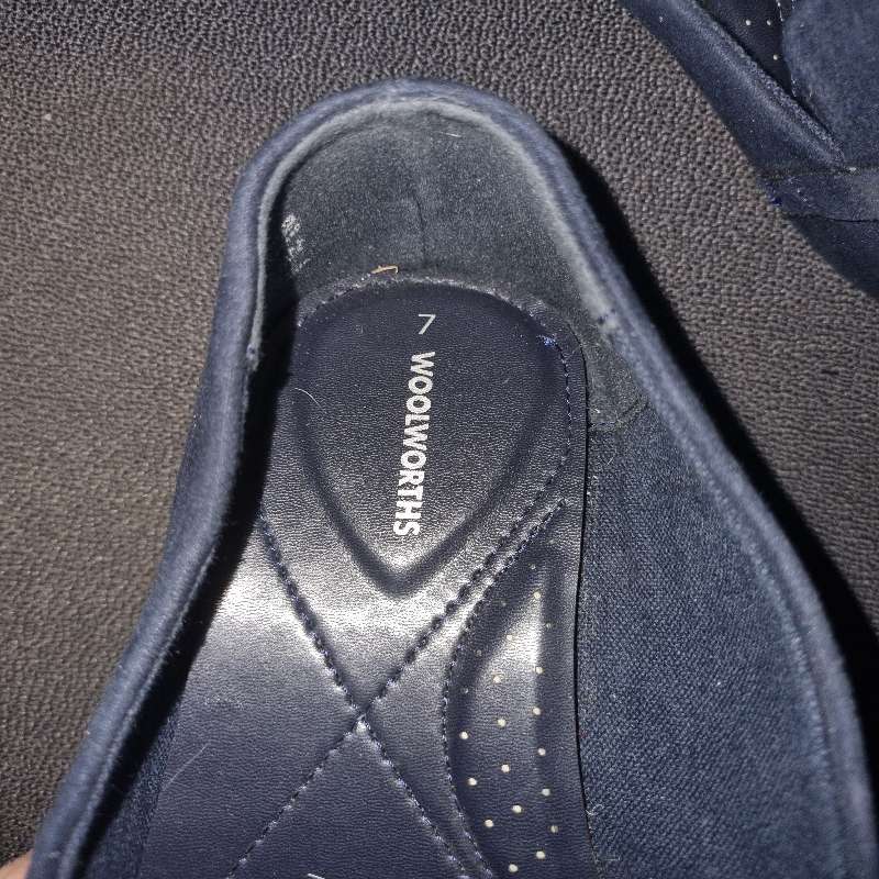 Navy Woolworths Flats - Size 7 - Never worn