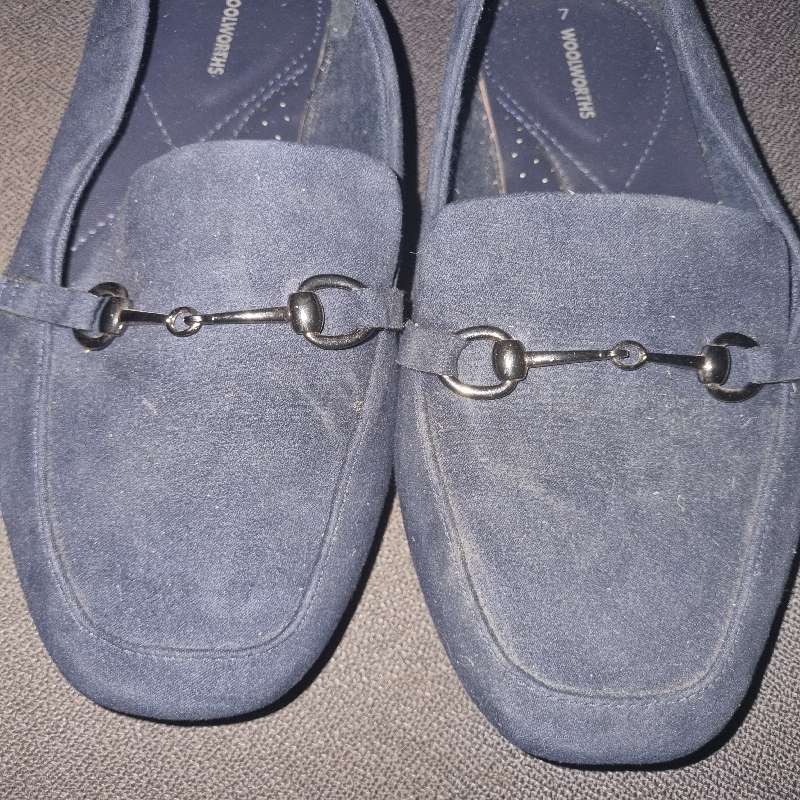 Navy Woolworths Flats - Size 7 - Never worn