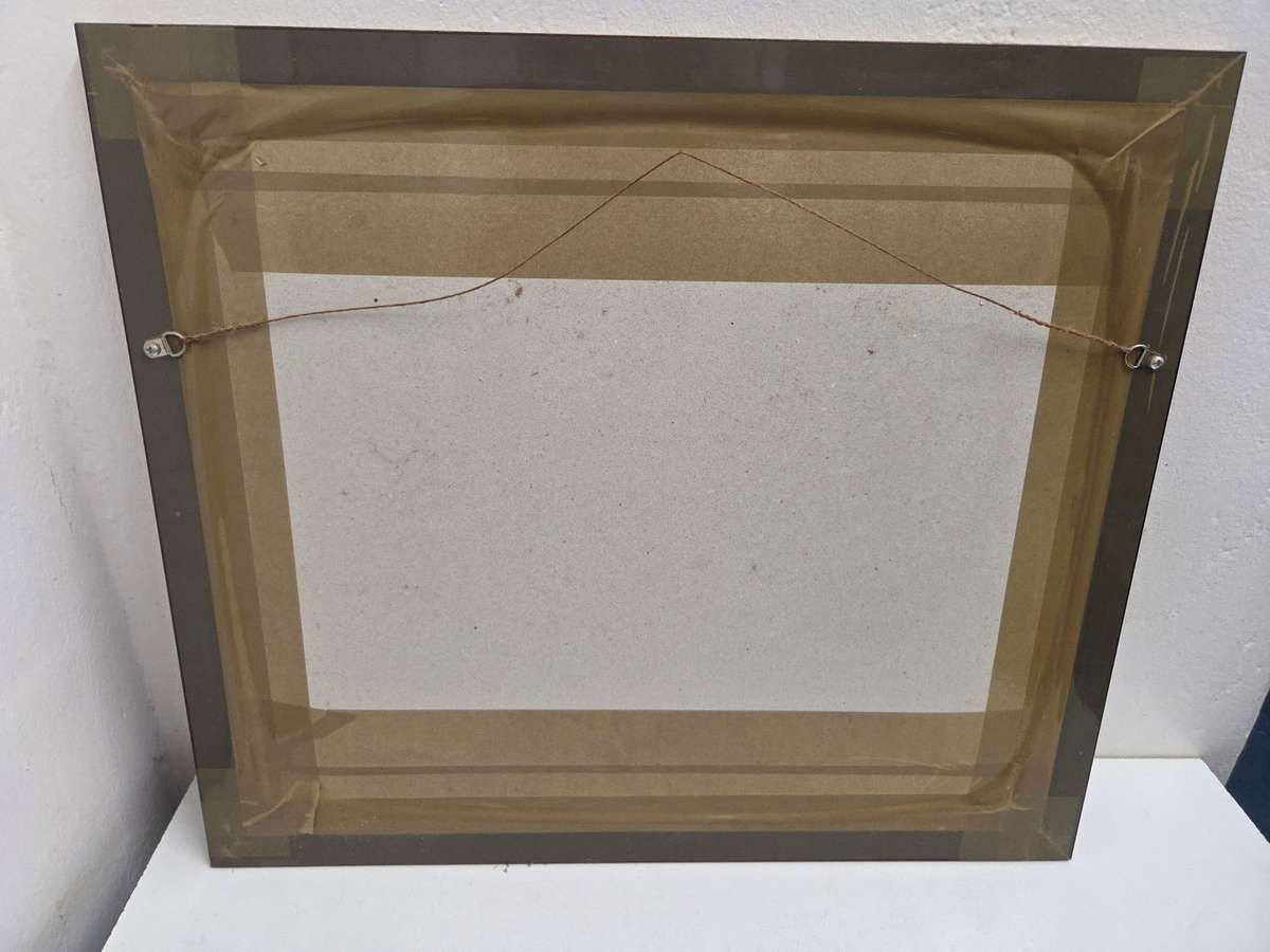 Beautiful Embroidered framed art - Size - 55cm x 50cm