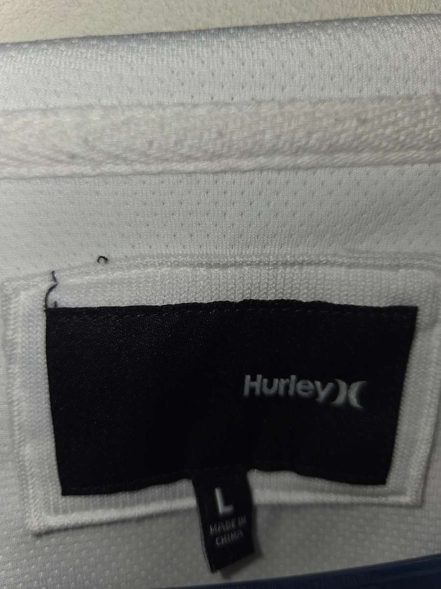 Hurley Hooded Top - White - Size L