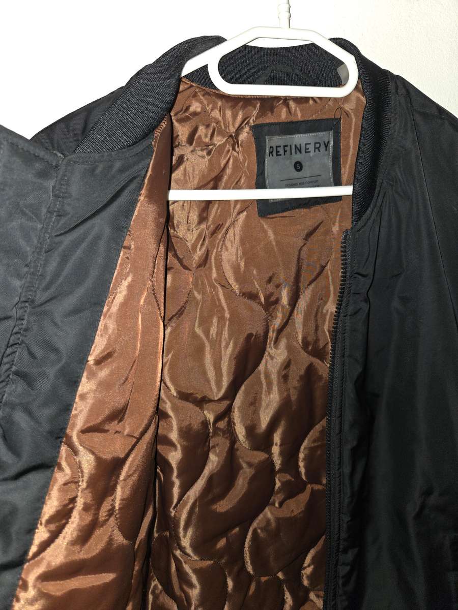 Black Refinery Jacket - Size S - Warm Jacket in Perfect condition