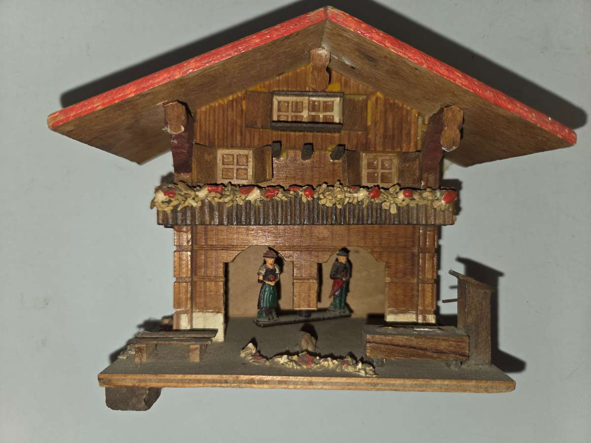 Vintage German Weather House - Sold for parts or restoration