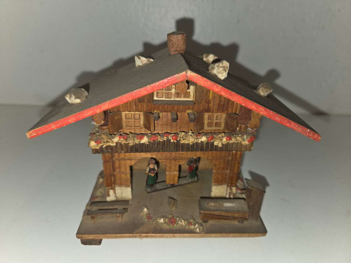 Vintage German Weather House - Sold for parts or restoration