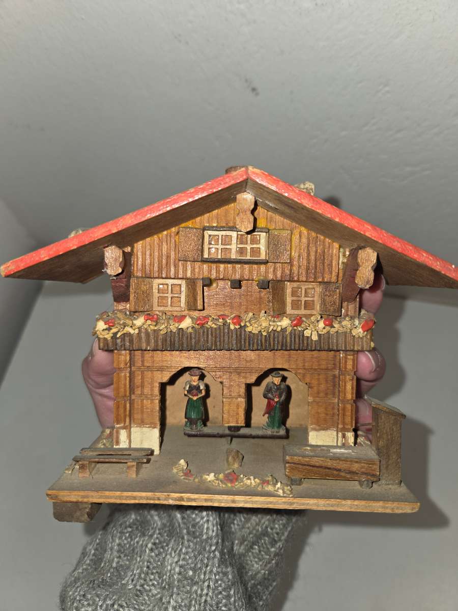 Vintage German Weather House - Sold for parts or restoration