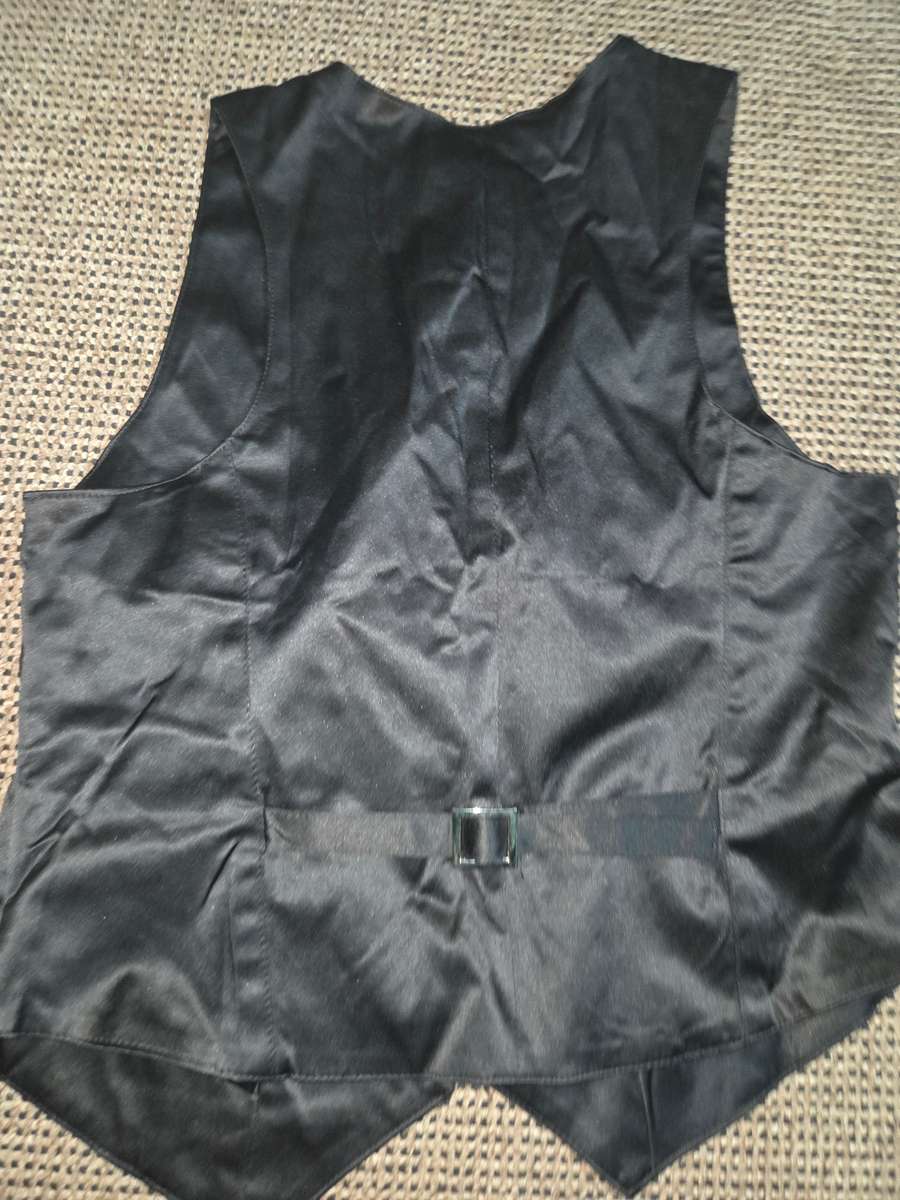 Black Ladies Waistcoat - Size S