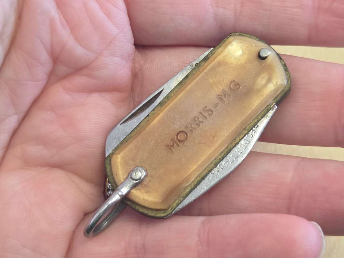 Small Knife and Bottle Opener - Sheffield England - Morris MG