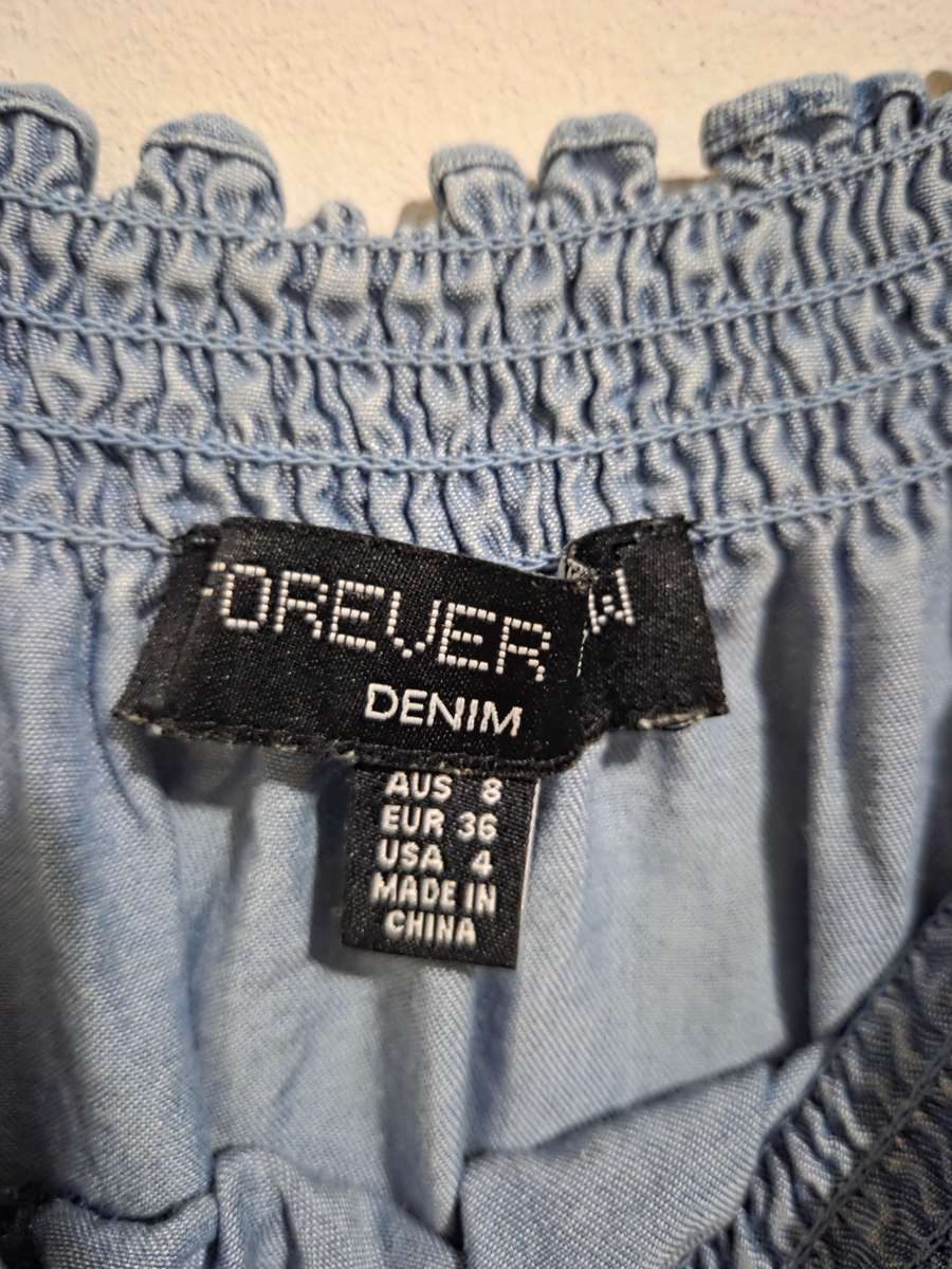 Forever New Denim Dress - Size M