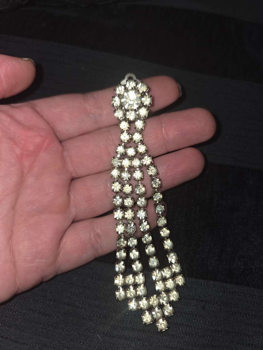 2 pairs of Large Vintage earring Perfect condition and very good quality - Big statement pieces