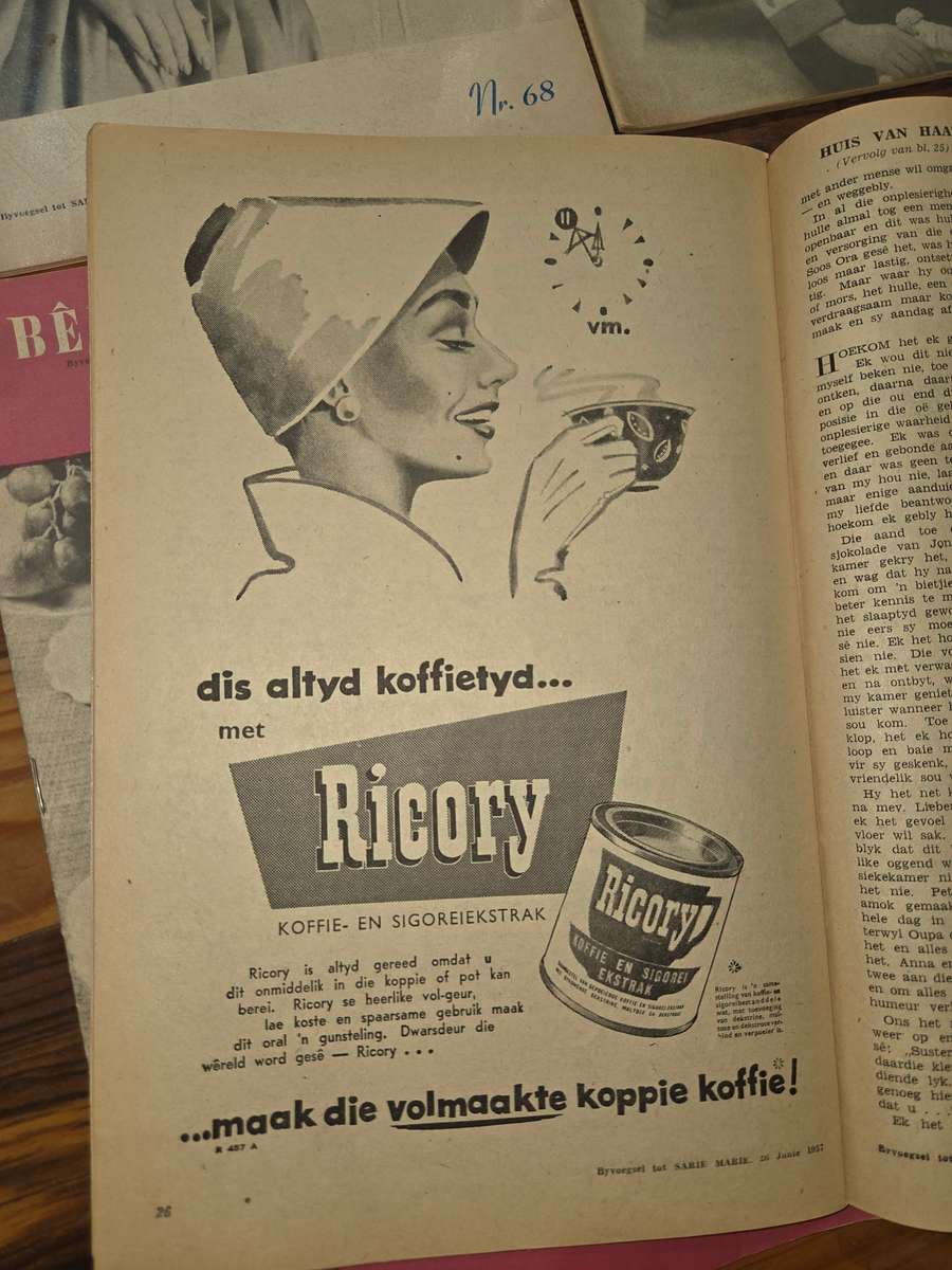 4 x Vintage Sarie Bêreboekies - Vol resepte, patrone en idees - 1950's en 1960's