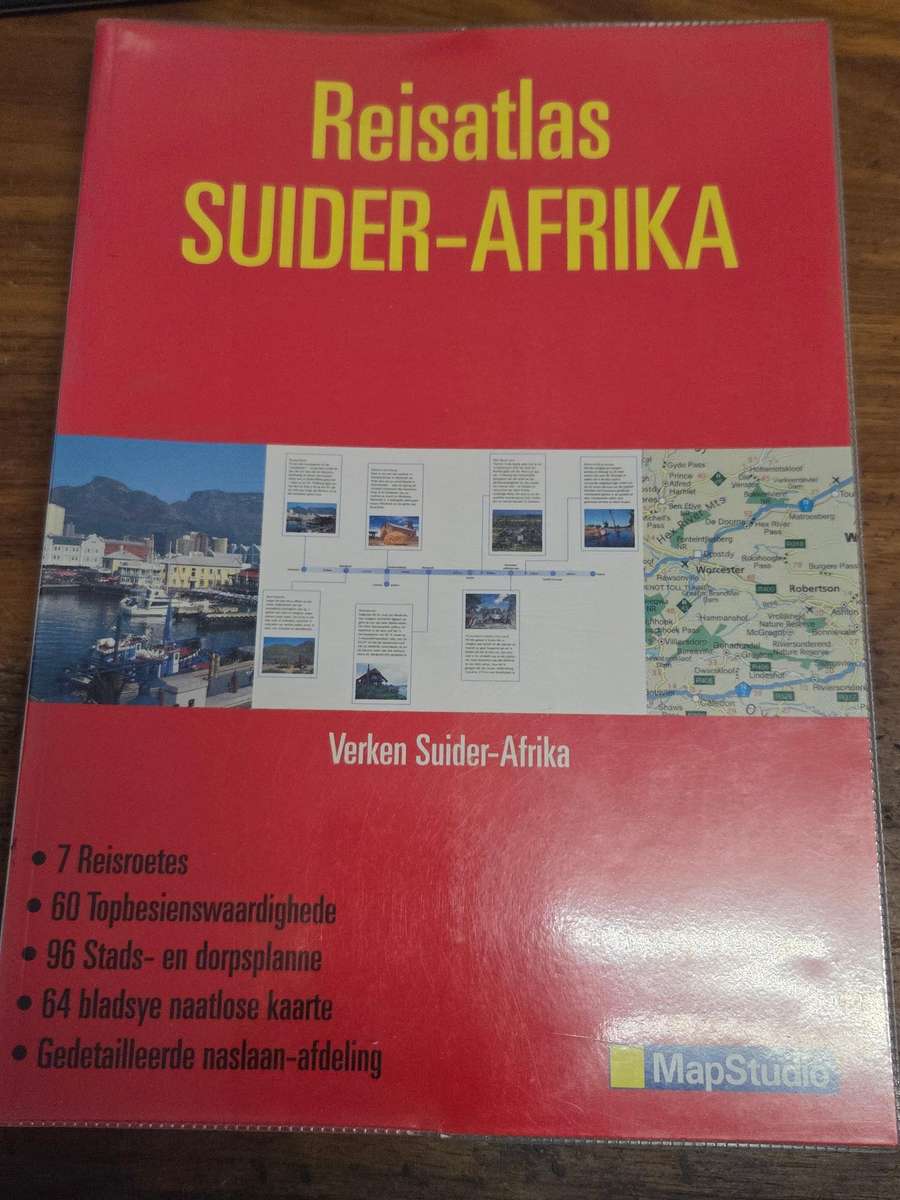 Reisatlas Suider-Afrika - Mapstudio