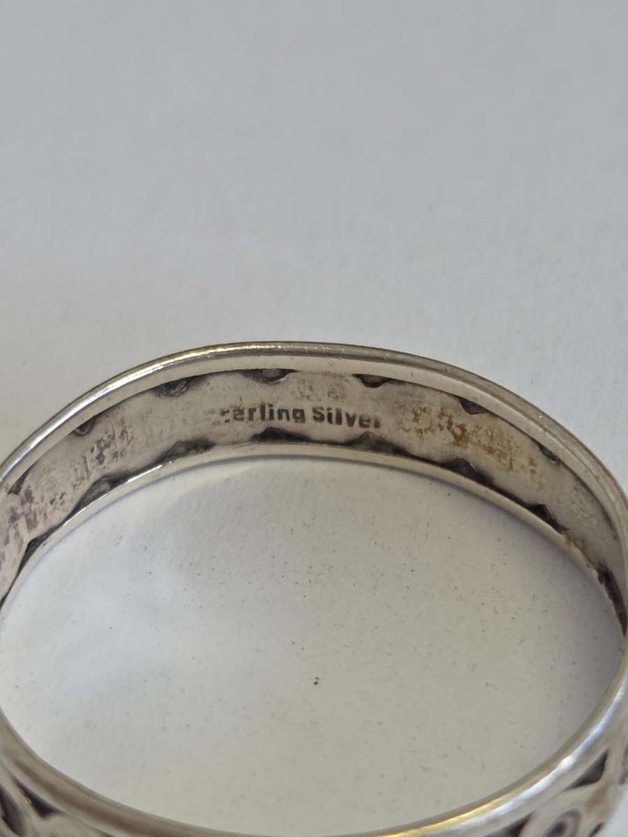 Sterling Silver Ring - Size S