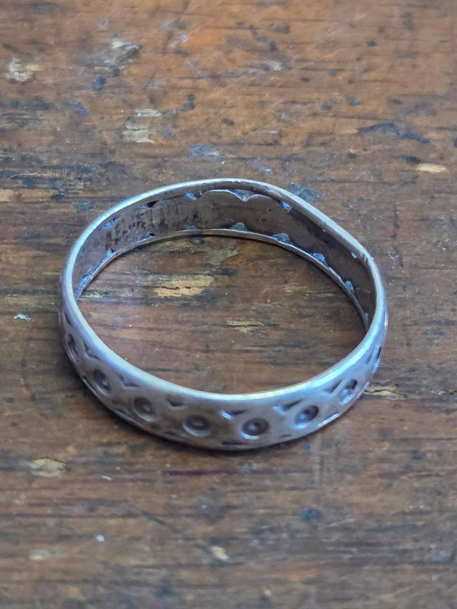 Sterling Silver Ring - Size S