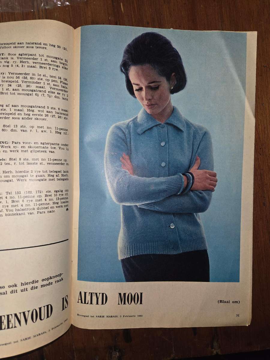 Sarie Marais - Brei met Pingouin - 1964