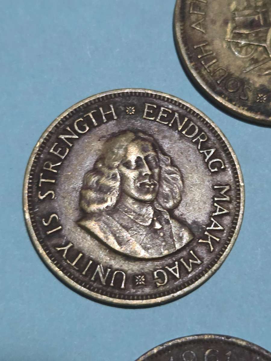 8 x 1961 1c Coins - Vintage Coins