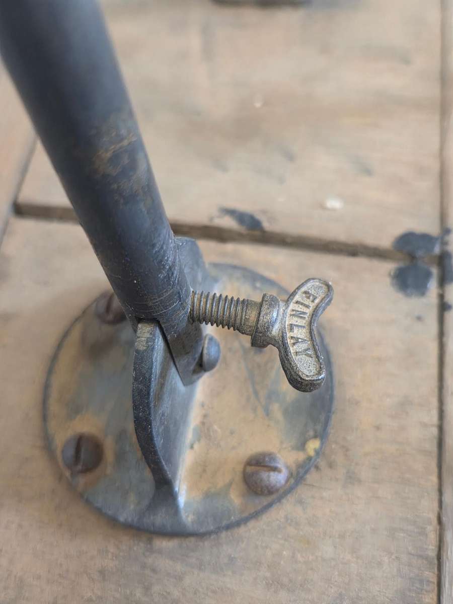 Antique Finlay Tool / Wood and metal item - Not sure but think is was used for stringing rope?