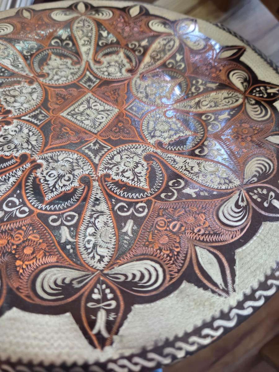 Beautiful Large Copper Ornamental wall hanging plate