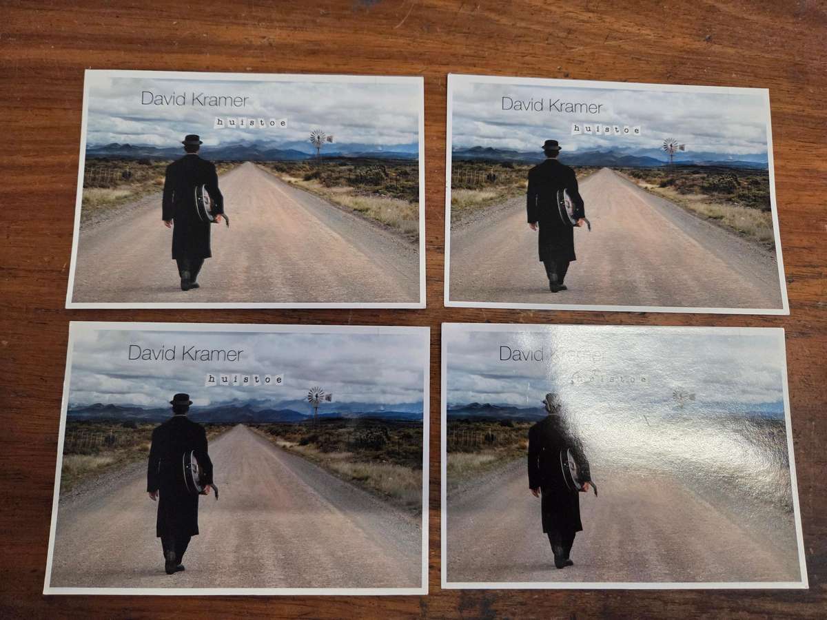 4 x David Kramer - Huistoe post cards - Unused