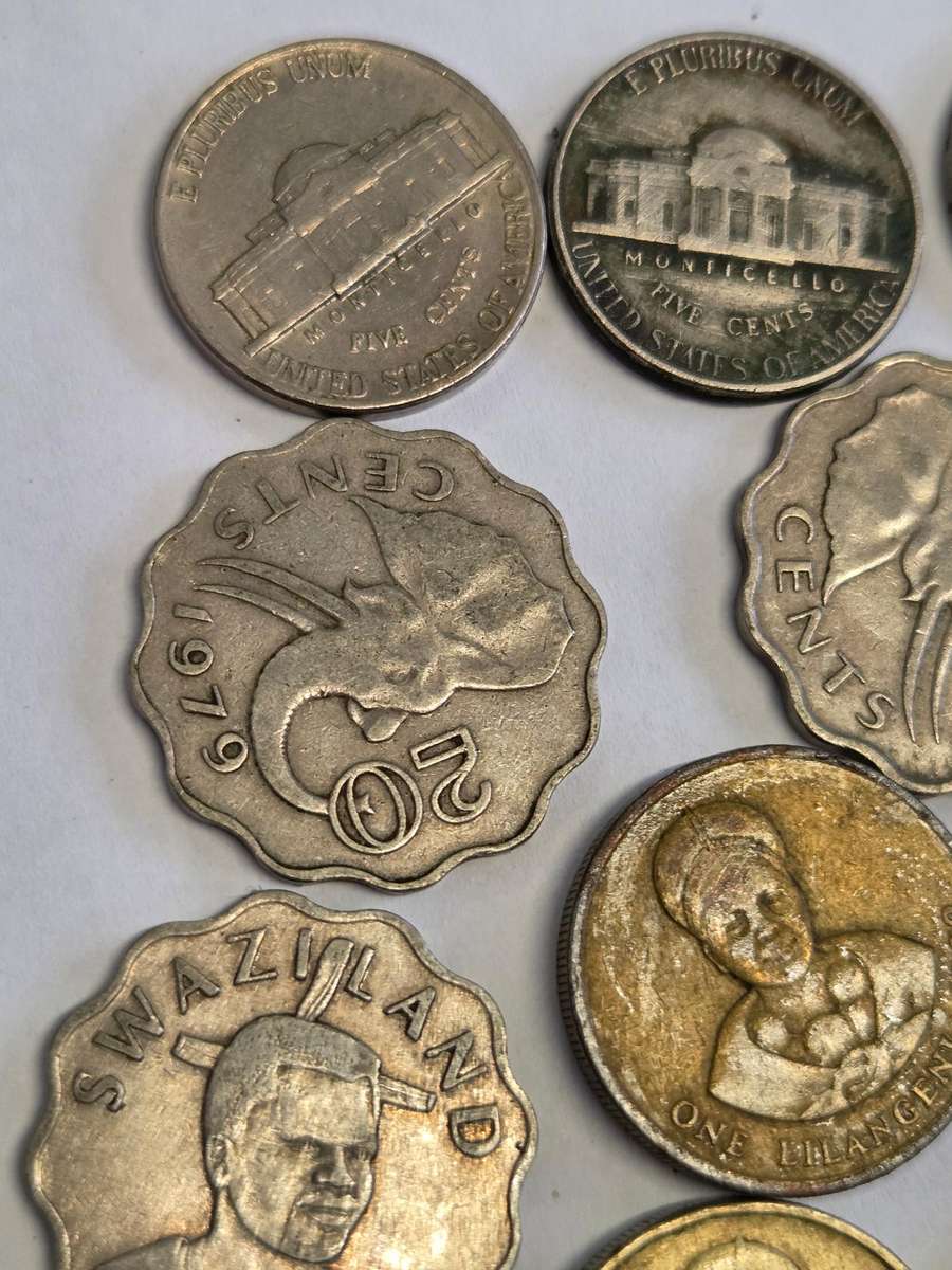23 x Vintage International Coins