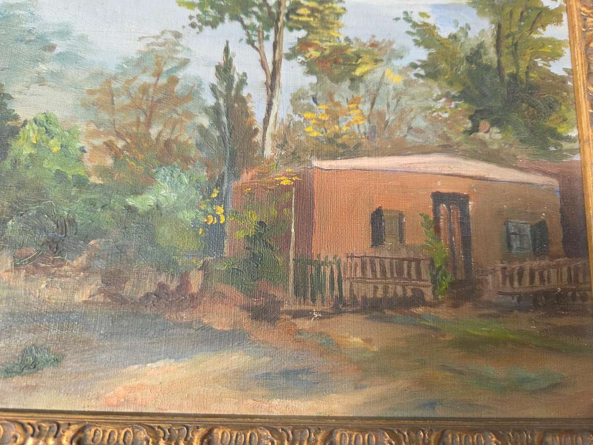 Framed painting - no glass Size - 37cm x 27cm