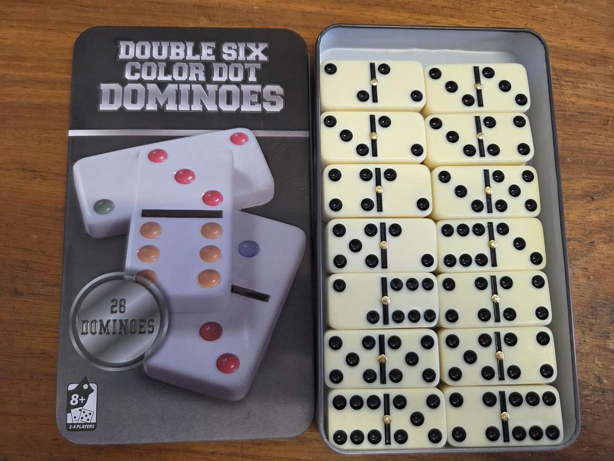 Double Six Dominoes