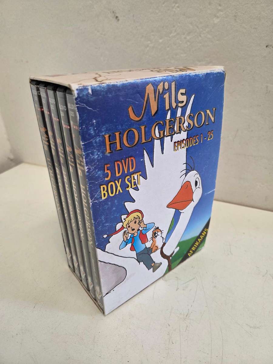 Nils Holgerson 5 DVD Box Set - Episodes 1-25 - Afrikaans