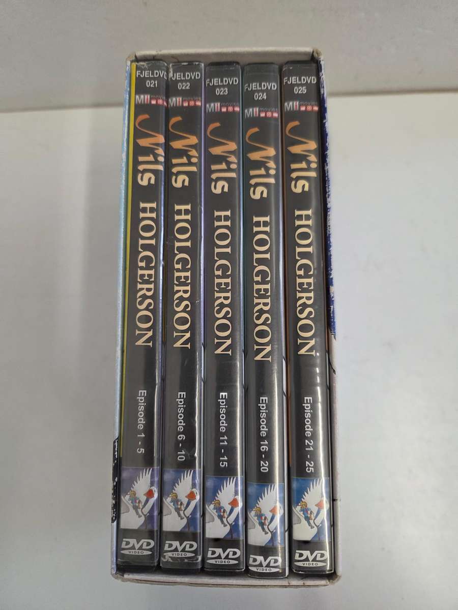 Nils Holgerson 5 DVD Box Set - Episodes 1-25 - Afrikaans