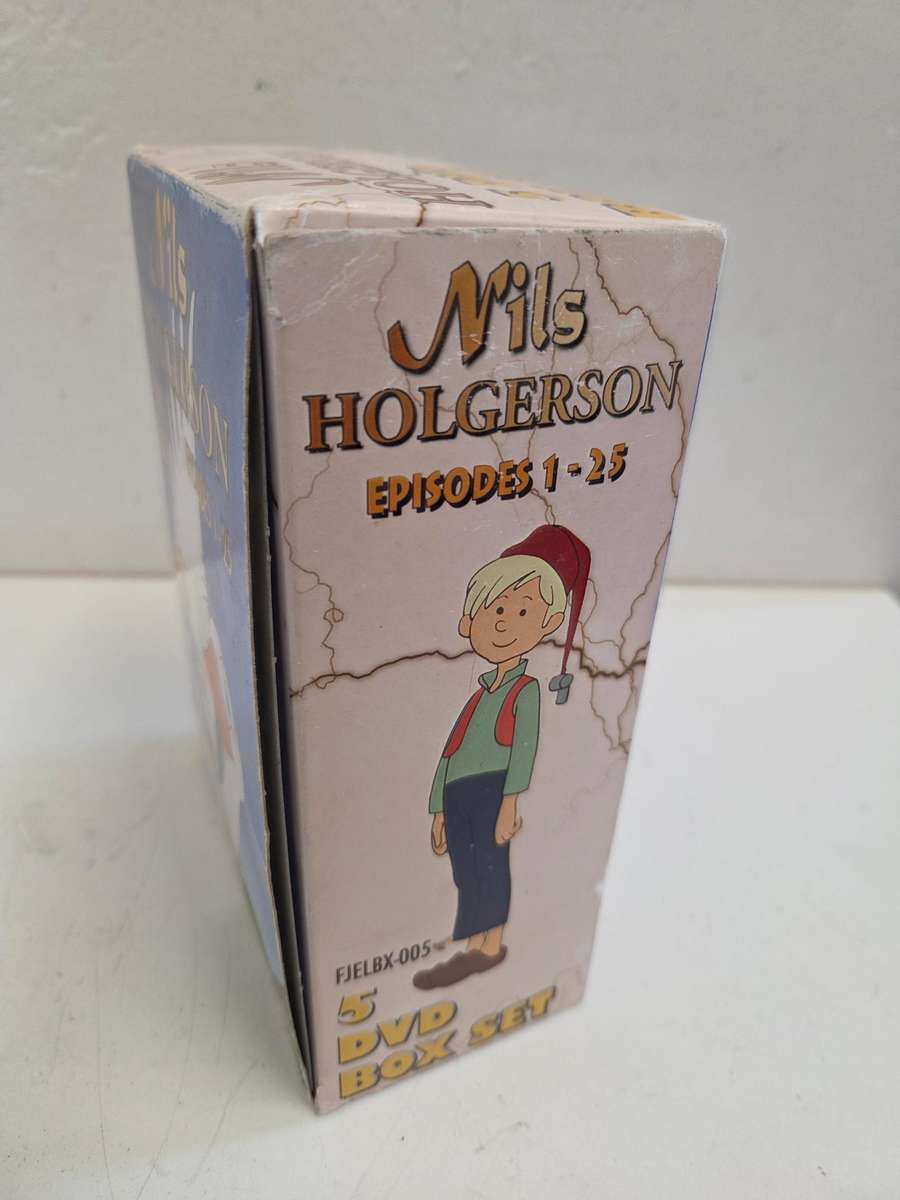 Nils Holgerson 5 DVD Box Set - Episodes 1-25 - Afrikaans