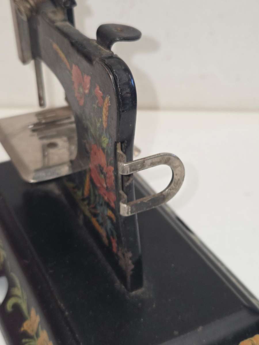 Antique Metal Casige Toy Sewing Machine - Made in Germany - Sold for parts or restoration