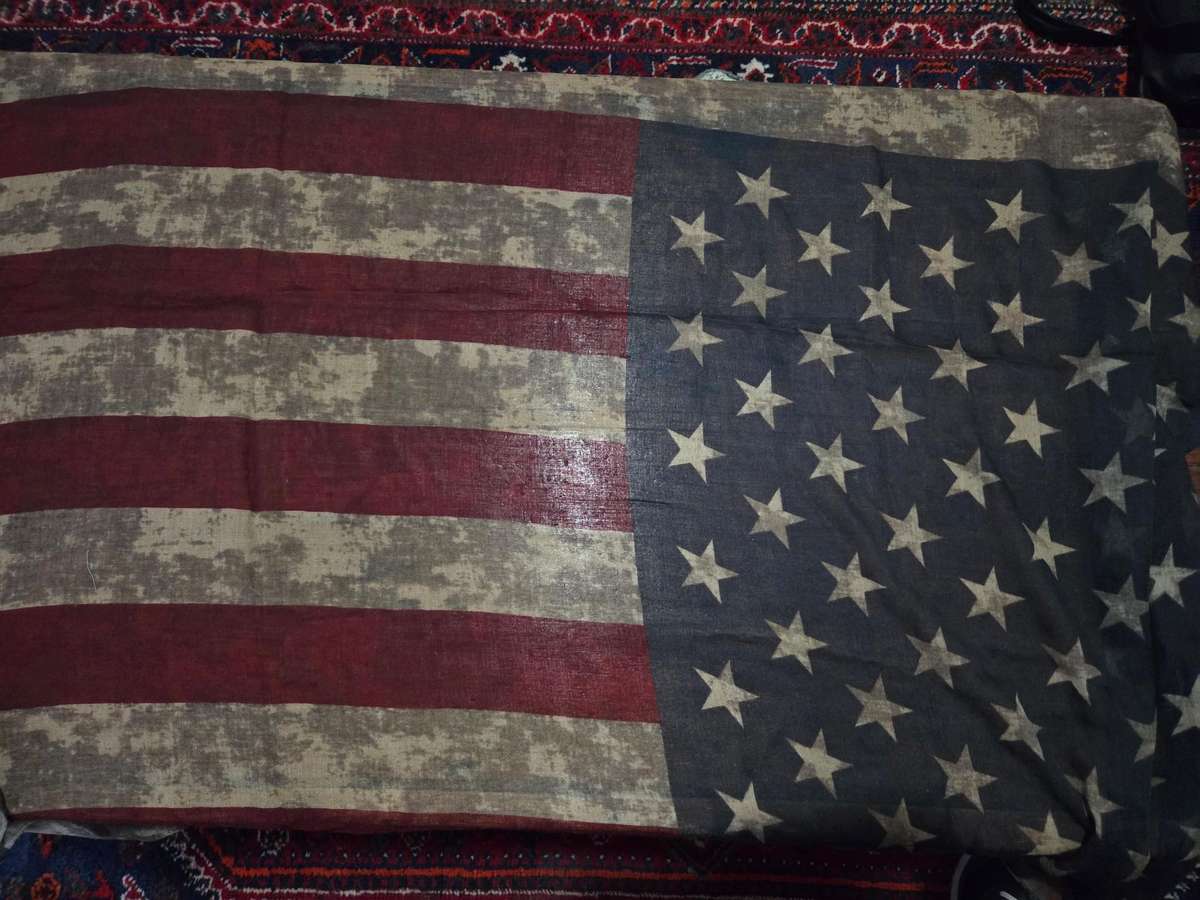 American Flag scarf