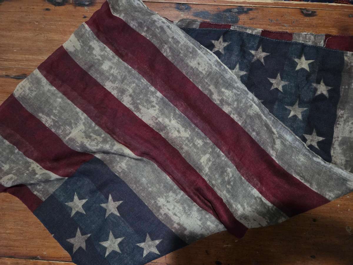 American Flag scarf