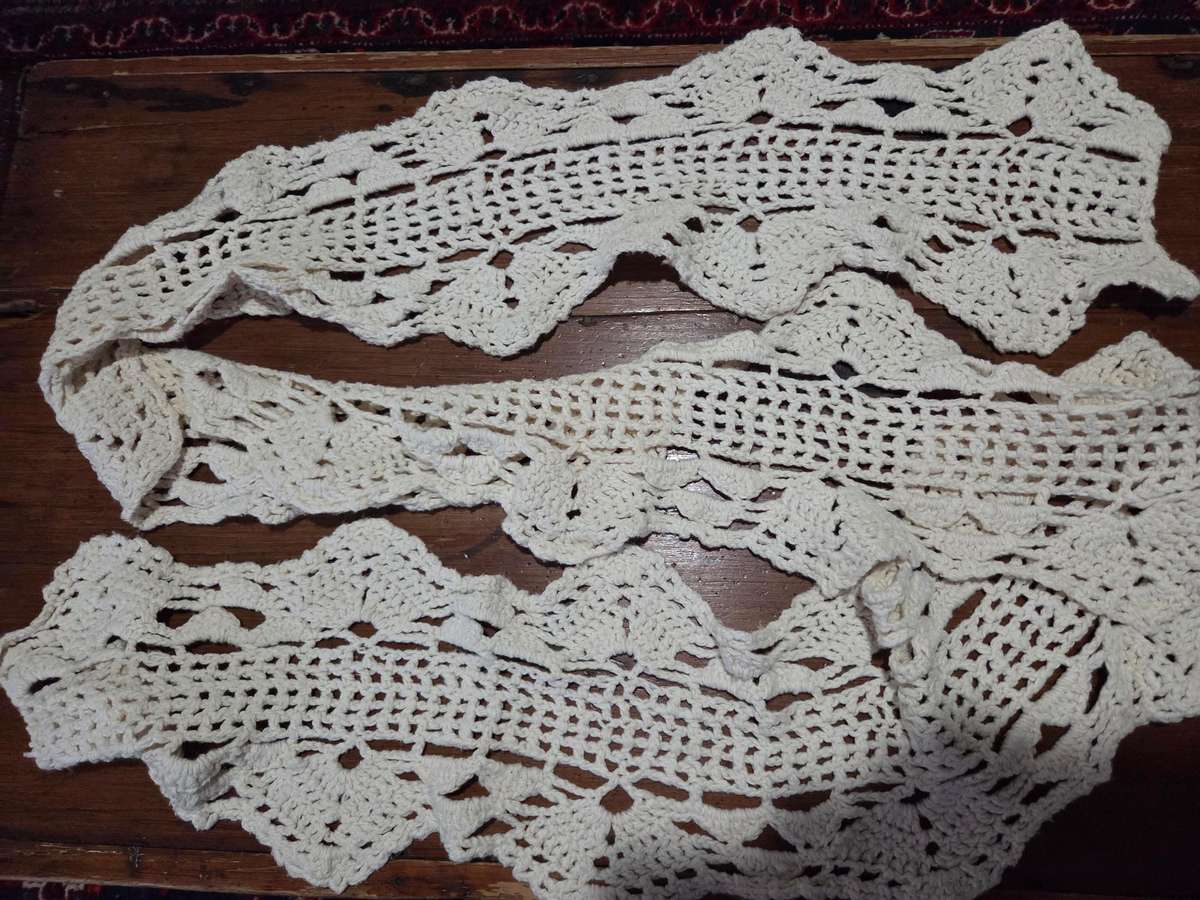 Long crochet scarf