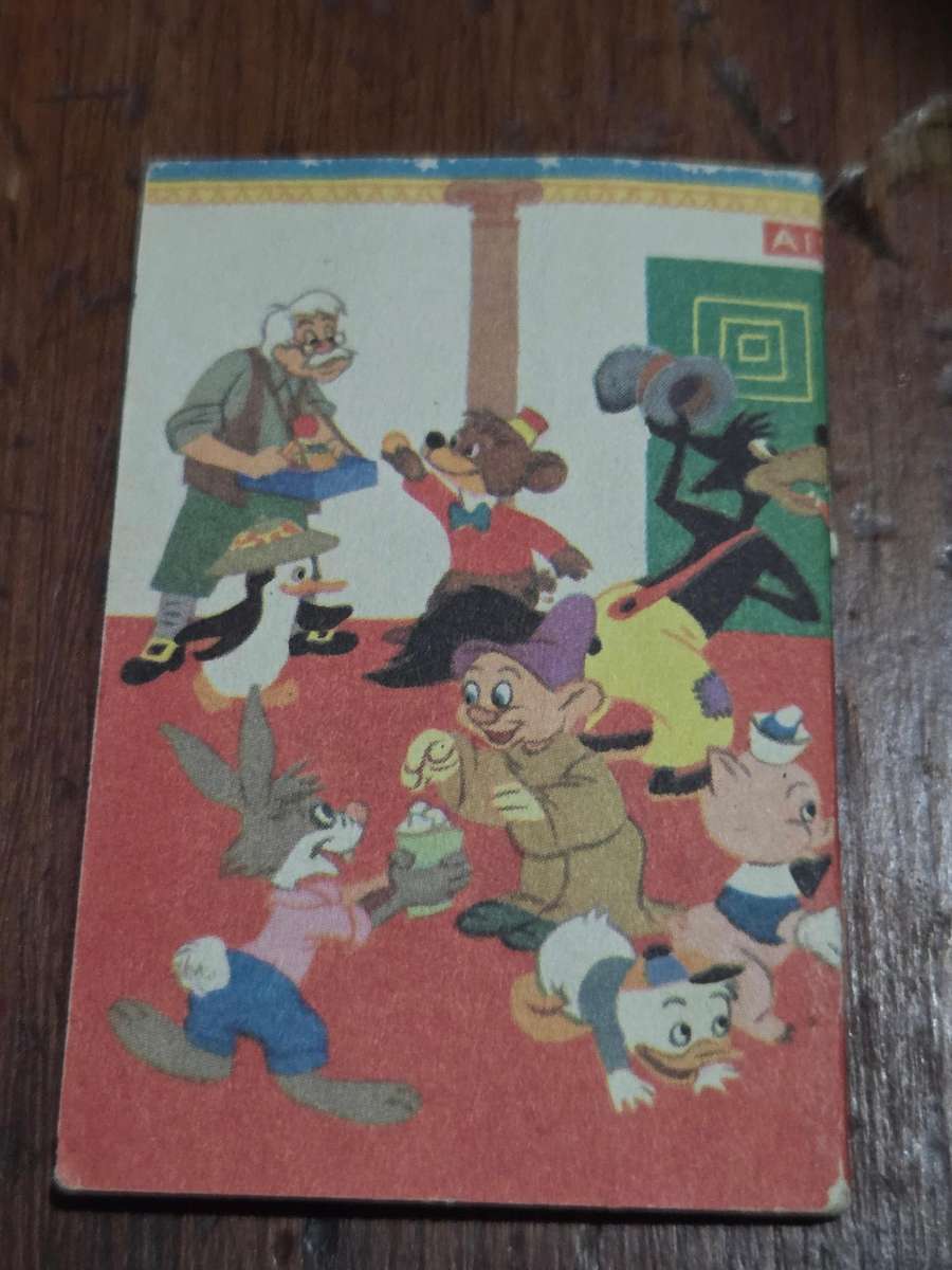 Vintage Mini Walt Disney book - Dumbo's Magic Feather