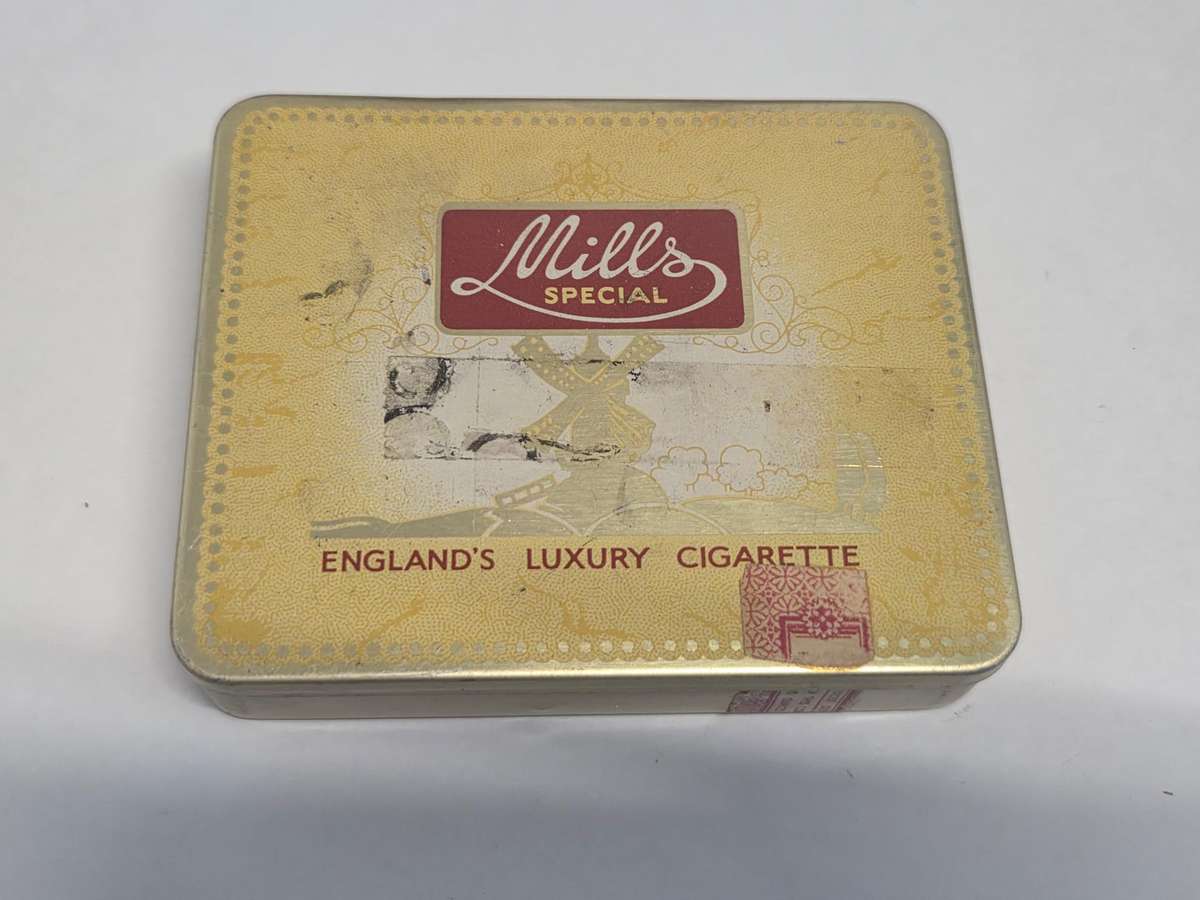 Vintage Cigarette Tin - Mills Special