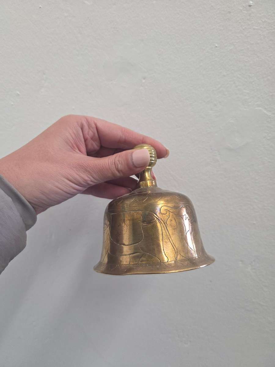 Solid Brass bell - working with loud noise!