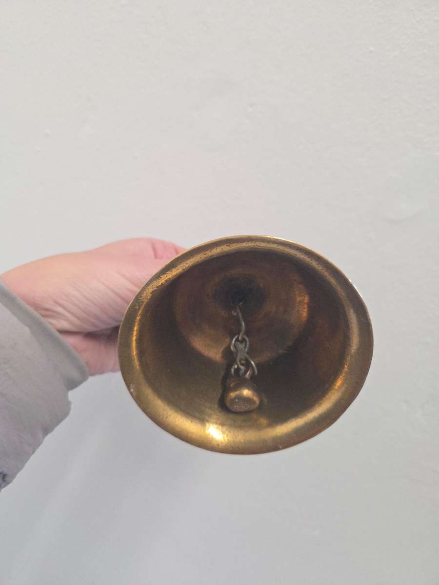 Solid Brass bell - working with loud noise!