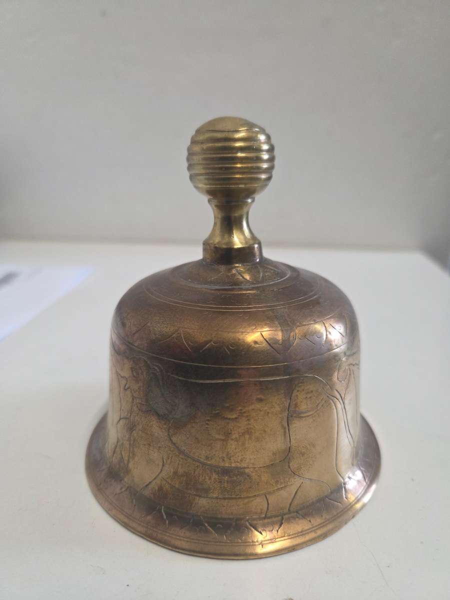 Solid Brass bell - working with loud noise!