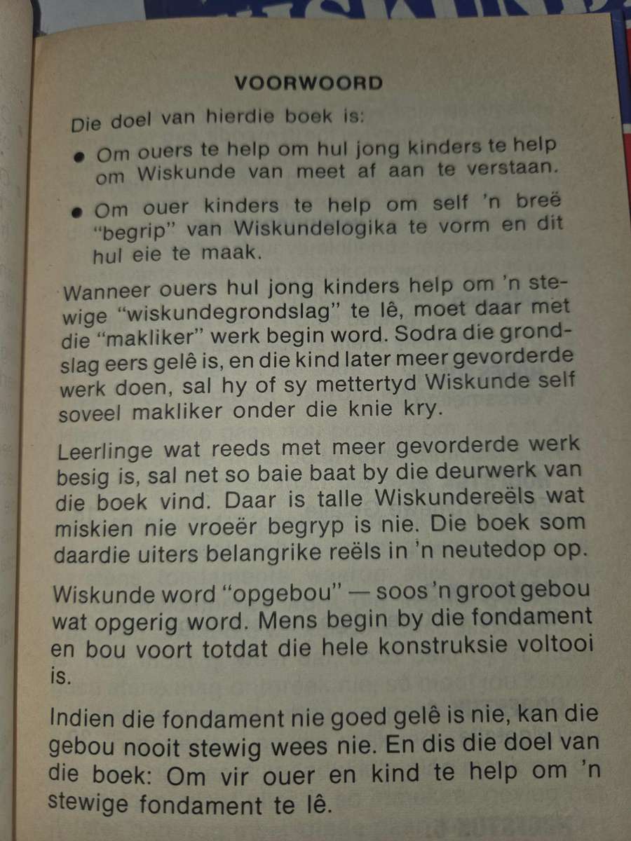 Wiskunde in n neutedop - Magda Botha - Stel van 3 boekies