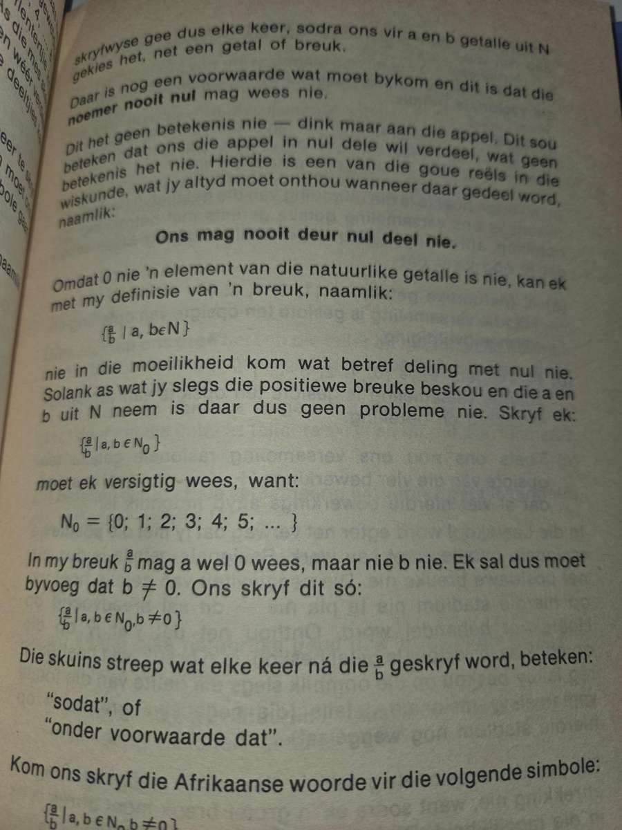 Wiskunde in n neutedop - Magda Botha - Stel van 3 boekies