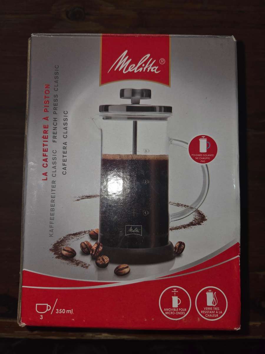 Melitta French Press / Coffee Plunger Never used