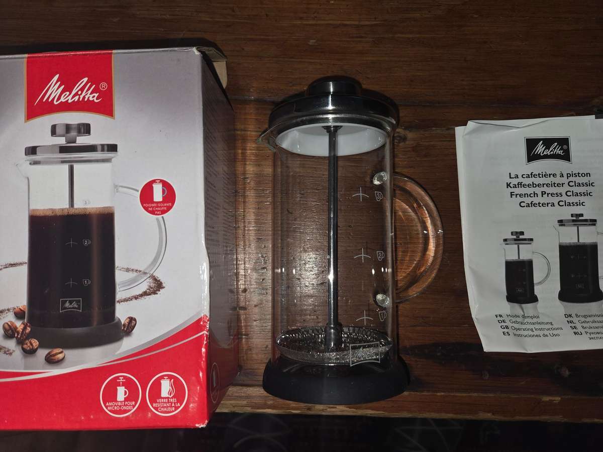 Melitta French Press / Coffee Plunger Never used