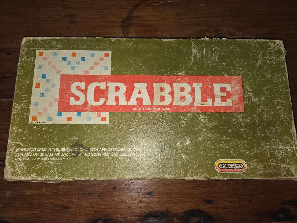 Vintage Scrabble Game