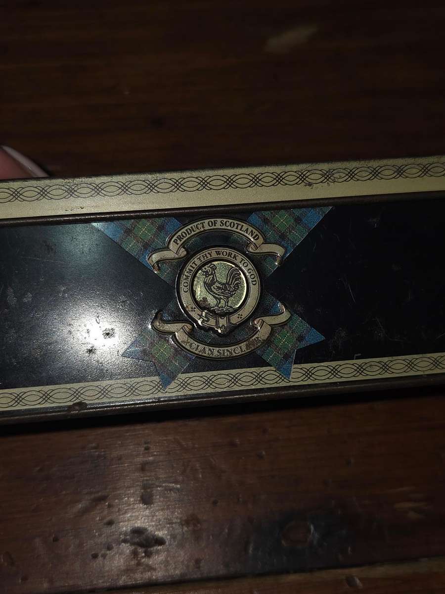 Small Glenfiddich Scotch Whiskey Tin