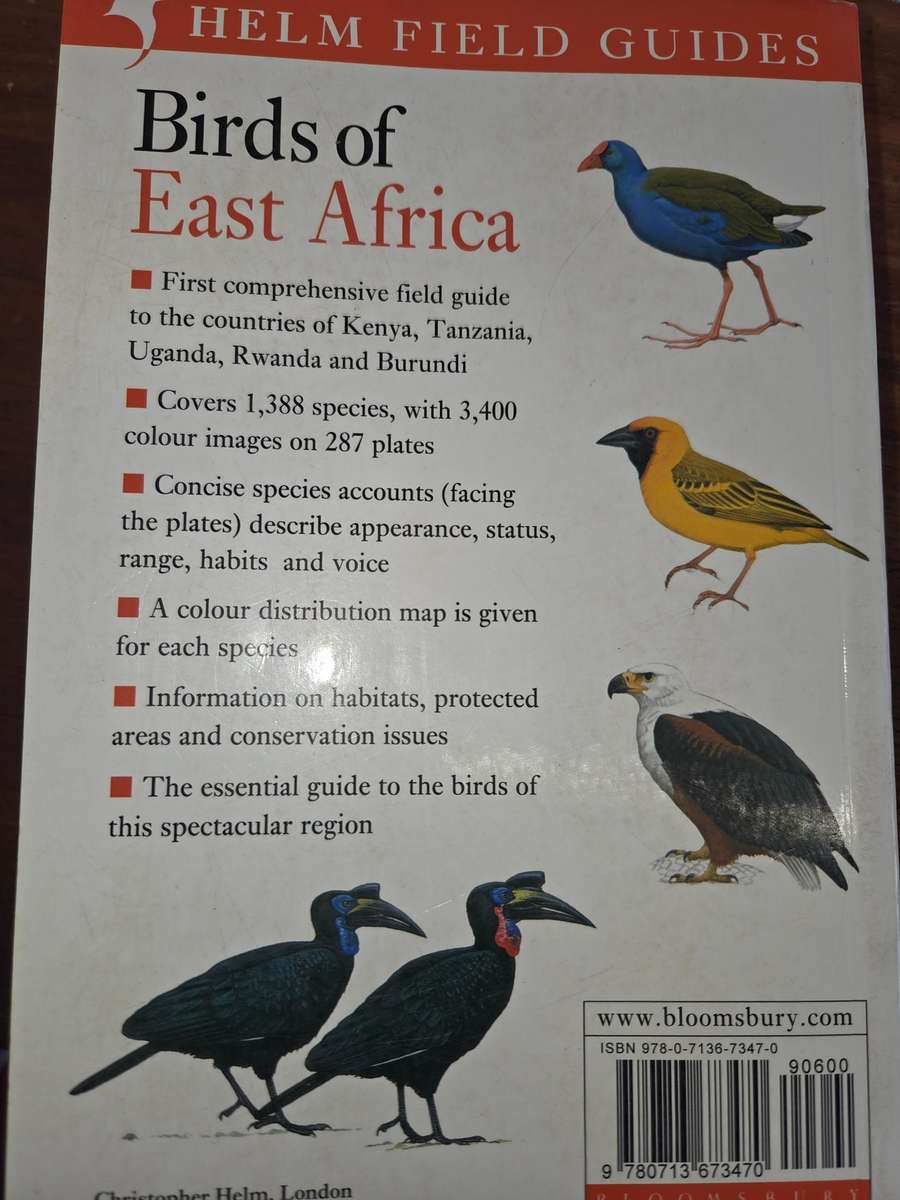 Helm Field Guide - Birds of East Africa