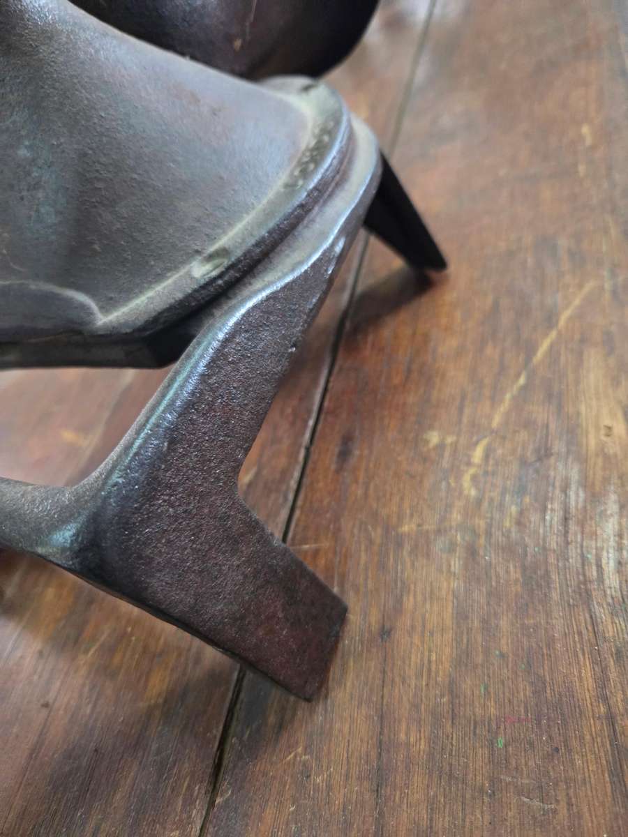 Large Antique Cast Iron No.4 Coffee Grinder