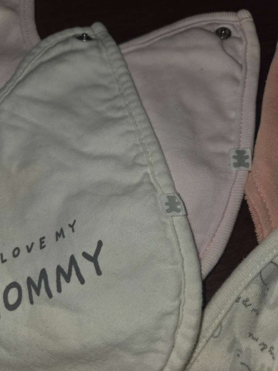 5 x Baby bibs - woolworths, etc