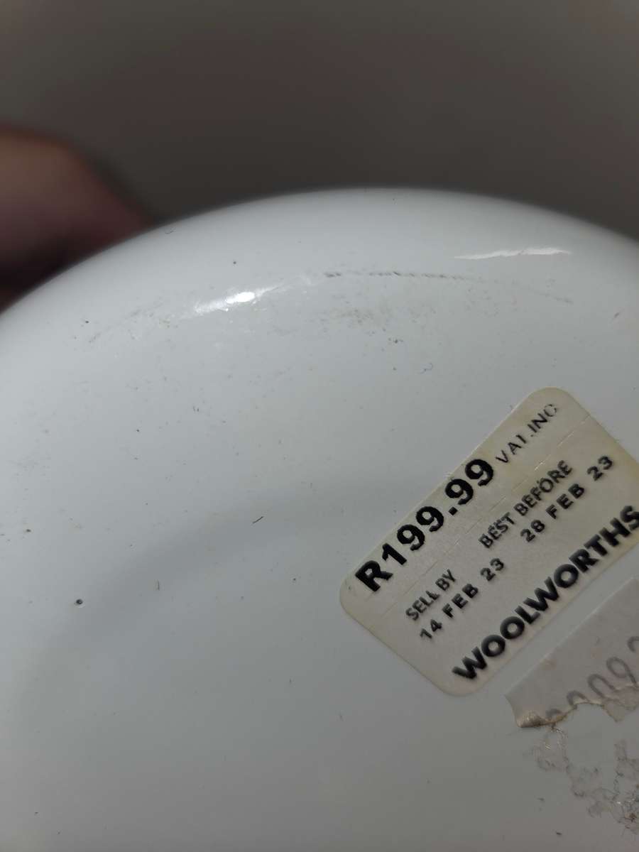 Large enamel container \ planter - Woolworths