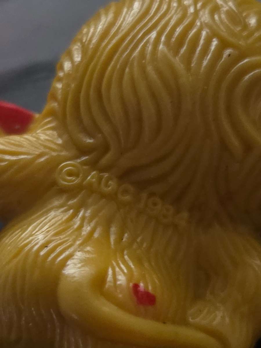 Vintage Miniature Care Bear Toy figurine - 1984