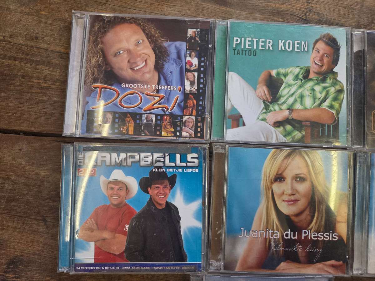 7 x CD's Incl, Dozi, Campbells, Juanita du Plessis, Steve Hofmeyer, Robbie Wessels, etc.