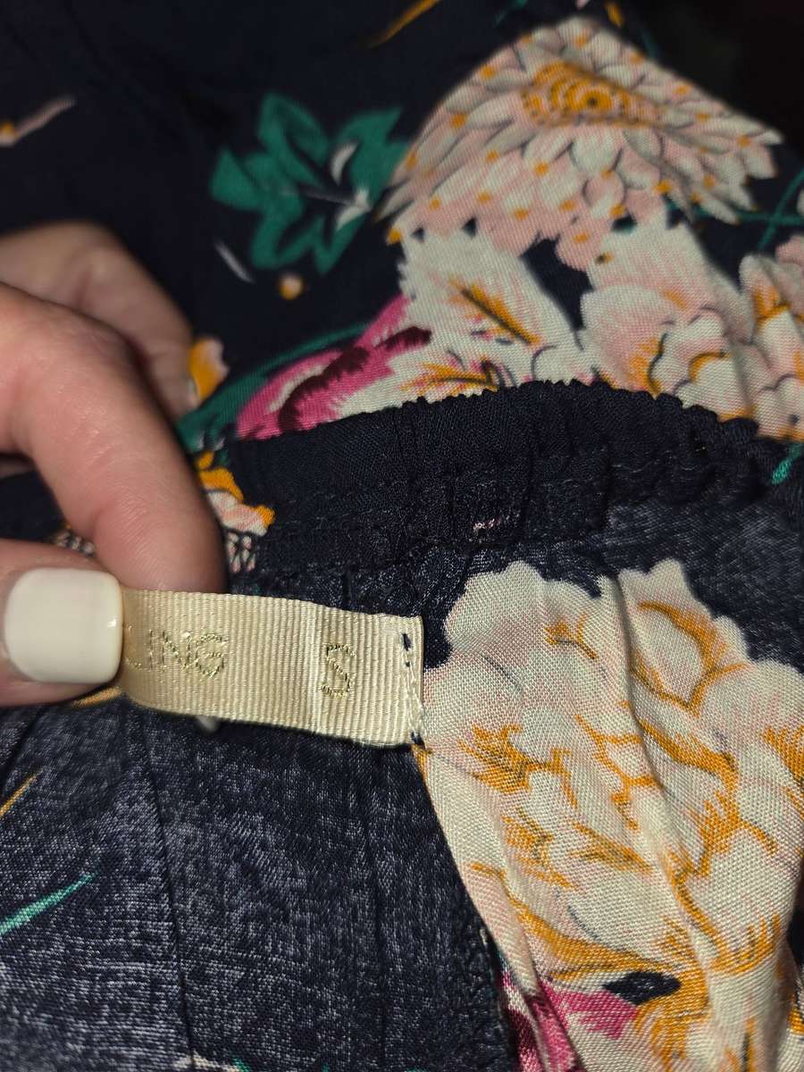 Beautiful Long Floral Dress - Size S